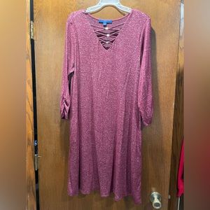 Size Large Maroon Dress